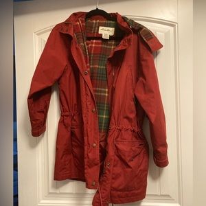 Eddie Bauer Jacket/Coat. Red. Sm/Small